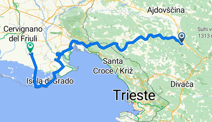 From Trieste to Grado