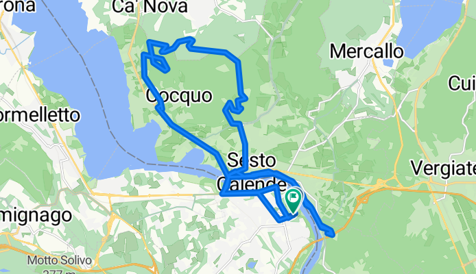 Via Ticino Panni nach Via Ticino Panni