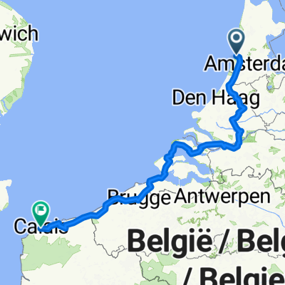 amsterdam to Calais