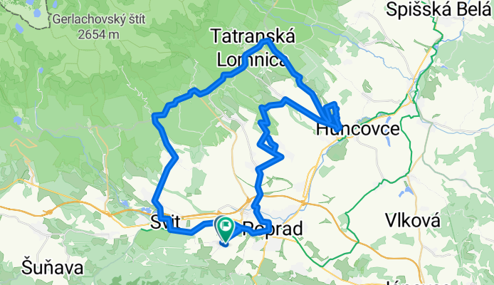 Lesná, Spišská Teplica až Podhrádok, Spišská Teplica