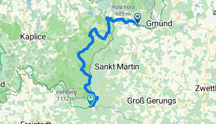 České Velenice - Langschlag