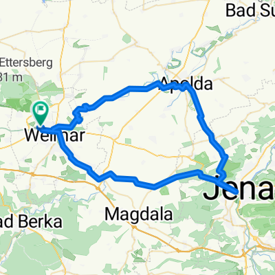 Pętla Weimar-Apolda-Jena-Weimar