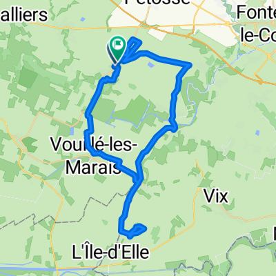 De Route de Fontenay 28B à Route de Fontenay 28B