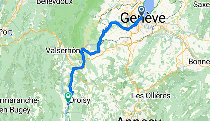 Von Genf bis Seyssel