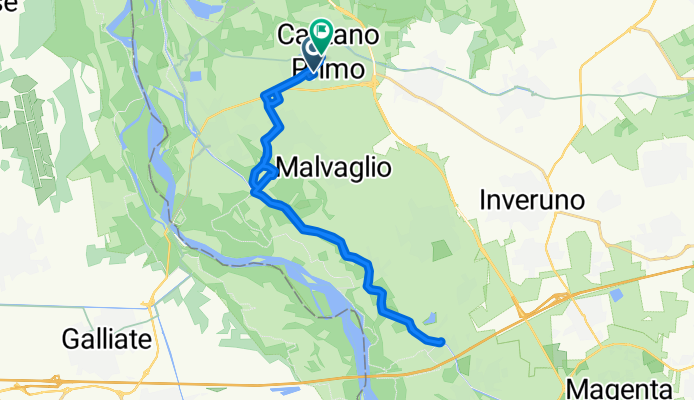 Da Castano Primo a Piazza Giuseppe Mazzini