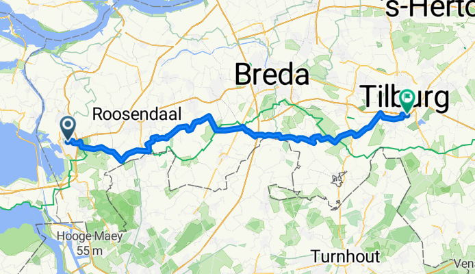 Bergen op Zoom - Tilburg
