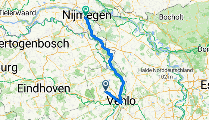 Maasbree - Nijmegen