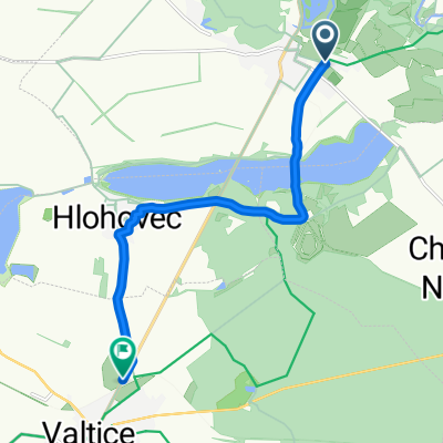 Slovácká, Lednice nach Petra Bezruče, Valtice
