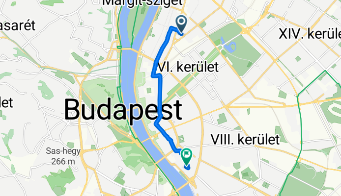 Lehel utca to Ráday utca 43-45.