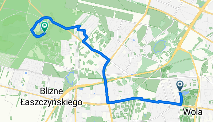 Deotymy, Warszawa do Bemowo, Warszawa