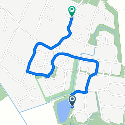 Blackfriars Road, Leicester to Empingham Drive, Leicester