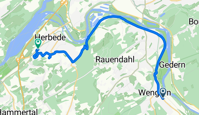 Osterfeldstraße nach Witten Knappensiedlung