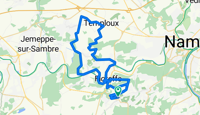 De Rue de Malonne à Rue de Malonne