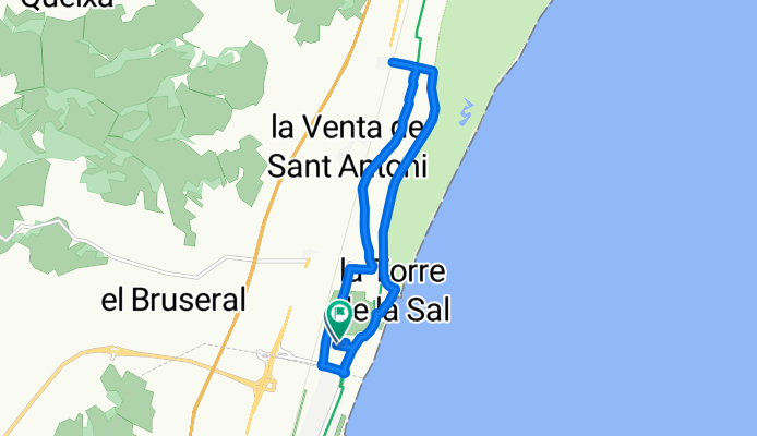 Urbanització Paí Sector Torrelasal, Cabanes à Urbanització Paí Sector Torrelasal, Cabanes