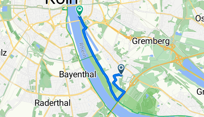 Poller-Damm nach Siegburger Straße