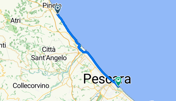 Da Via Cile a Lungomare Papa Giovanni XXIII