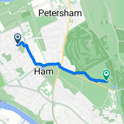 Woodville Road, Richmond to Ham Gate Avenue, Richmond