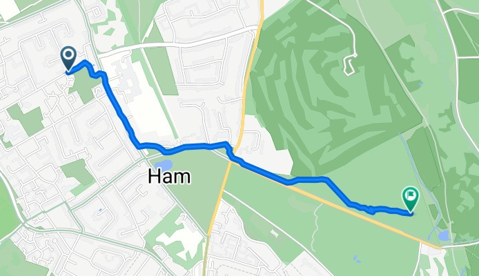 Woodville Road, Richmond to Ham Gate Avenue, Richmond