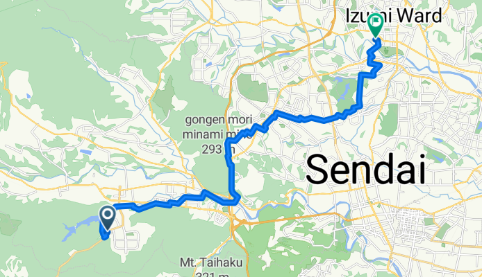 錦ケ丘8丁目, 仙台市へ七北田古内, 仙台市