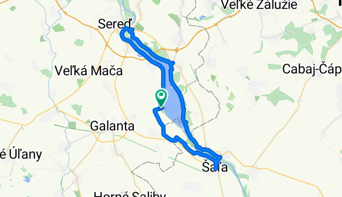 Kaskády - Vodná nádrž