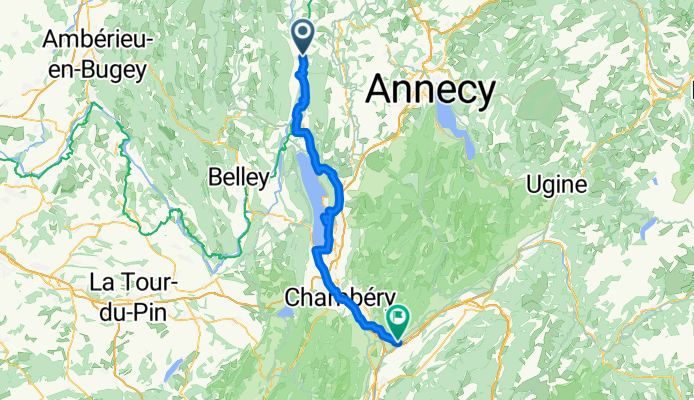 Von Seyssel bis Chambéry