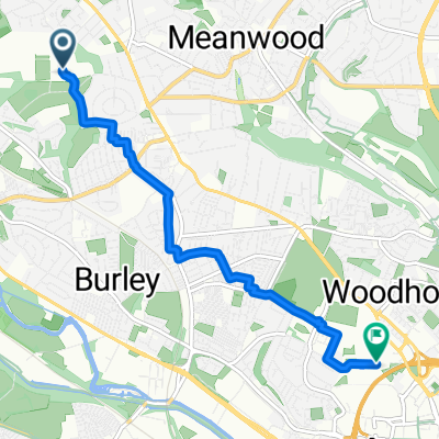 Caedmon Hall to Brotherton Library (Main)