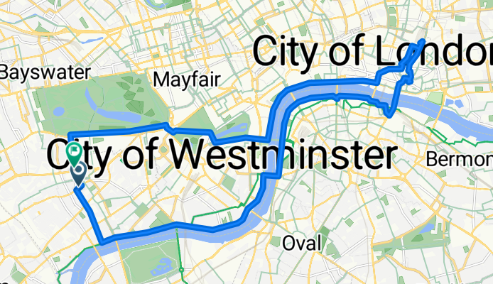 Harrington Road, London to Harrington Road, London