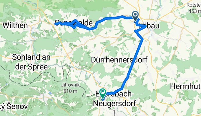 B178, Löbau nach 9. května, Jiříkov