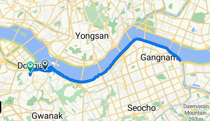 노량진동, 서울특별시 to 노량진동, 서울특별시