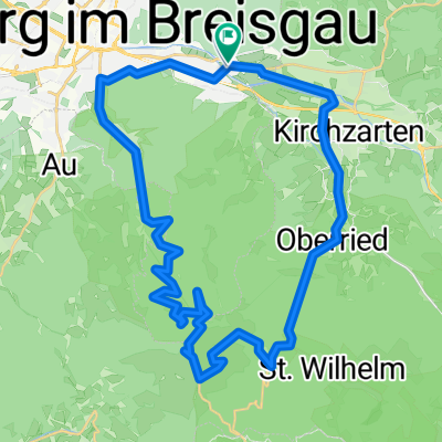 Hirschenhofweg, Freiburg im Breisgau nach Hirschenhofweg, Freiburg im Breisgau