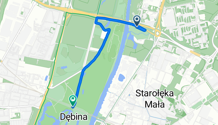 most Przemysła I, Poznań do Ku Dębinie, Poznań