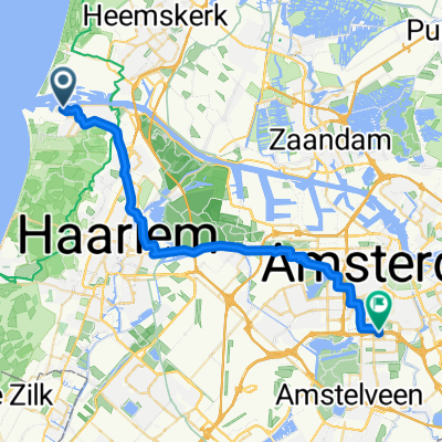 Ericssonstraat, IJmuiden to Zuidplein, Amsterdam