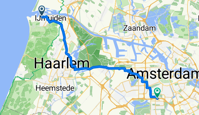 Ericssonstraat, IJmuiden to Zuidplein, Amsterdam