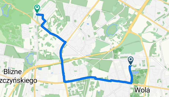 Deotymy, Warszawa do Gen S Kaliskiego, Warszawa