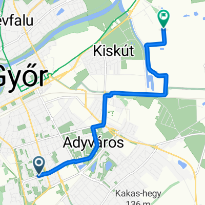 Lajta utca, Győr - Audi Hungária út, Győr