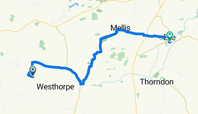 Route to Lowgate Street