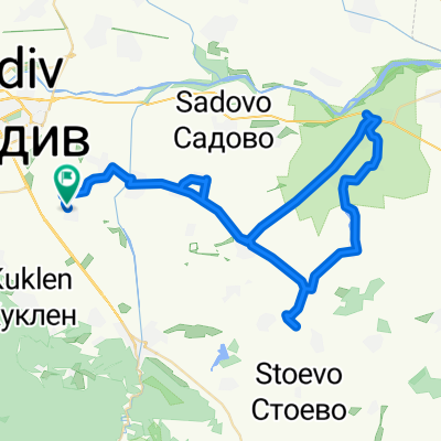 улица Хан Крум to ул. Цар Иван Асен II