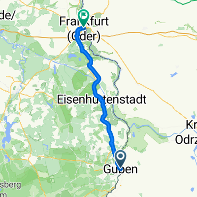 Alte Poststraße, Guben to Karl-Marx-Straße, Frankfurt (Oder)