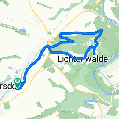 Ortelsdorfer Straße, Chemnitz nach Ortelsdorfer Straße, Chemnitz