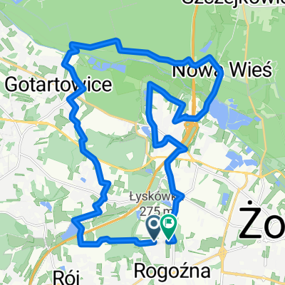 Łąkowa, Żory to Łąkowa, Żory