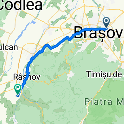 From Brasov to Rasnov