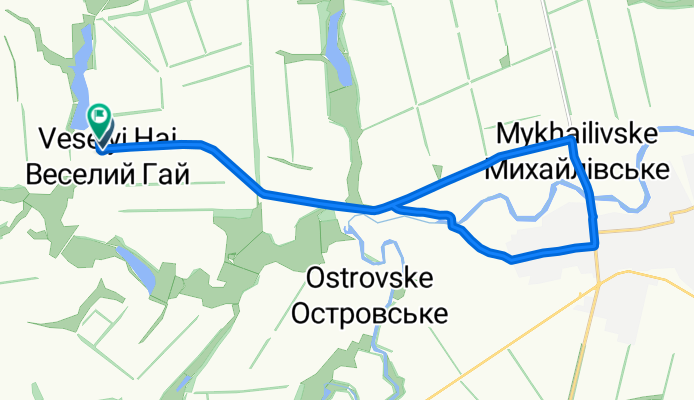 Умеренный маршрут