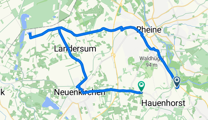 Am Spieker, Rheine nach Bauerschaftsstraße, Rheine