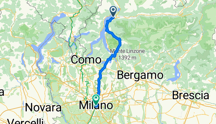 Colico - Mailand