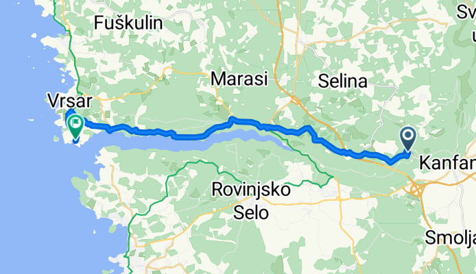 Von Kanfanar bis Orser