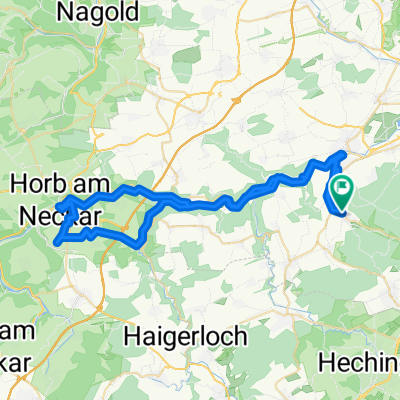 Im Horber, Rottenburg am Neckar nach Eisengraben, Rottenburg am Neckar