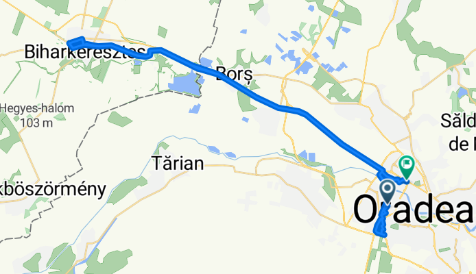 Route from Strada Ștefan Octavian Iosif