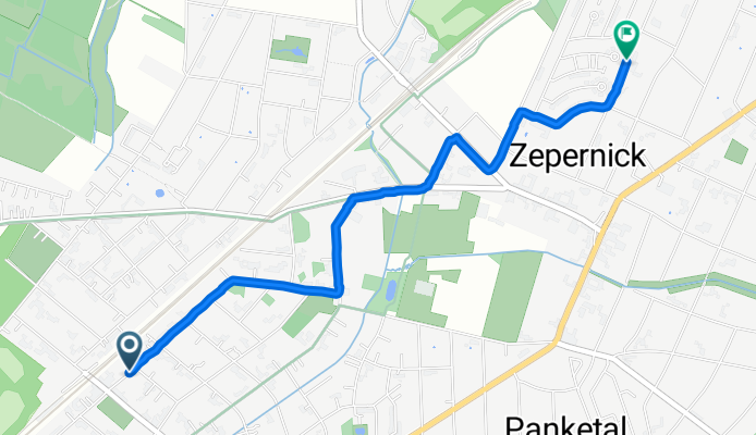 Heinestraße, Panketal nach Weichselstraße, Panketal