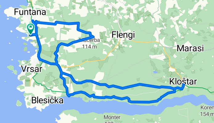 Valkanela 8/1 nach Valkanela 8/1