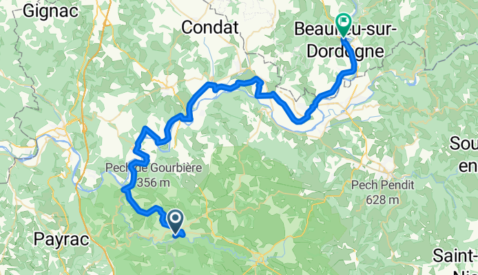 Rocamadour to Beaulieu-sur-Dordogne - V87